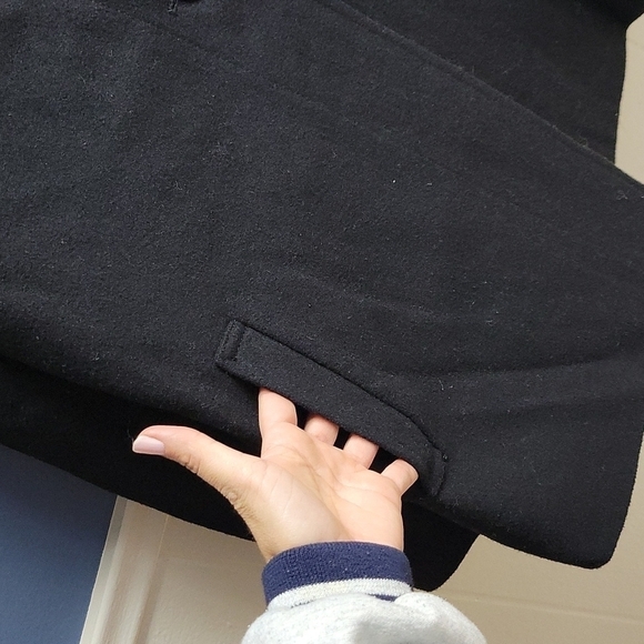 EUC Old Navy maternity 3 button pea coat - Picture 3 of 5